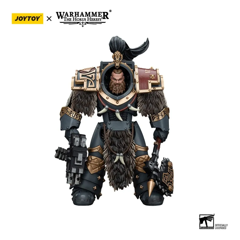 Warhammer The Horus Heresy Figur - 1/18 Space Wolves Varagyr Wolf Guard Squad Community Helper