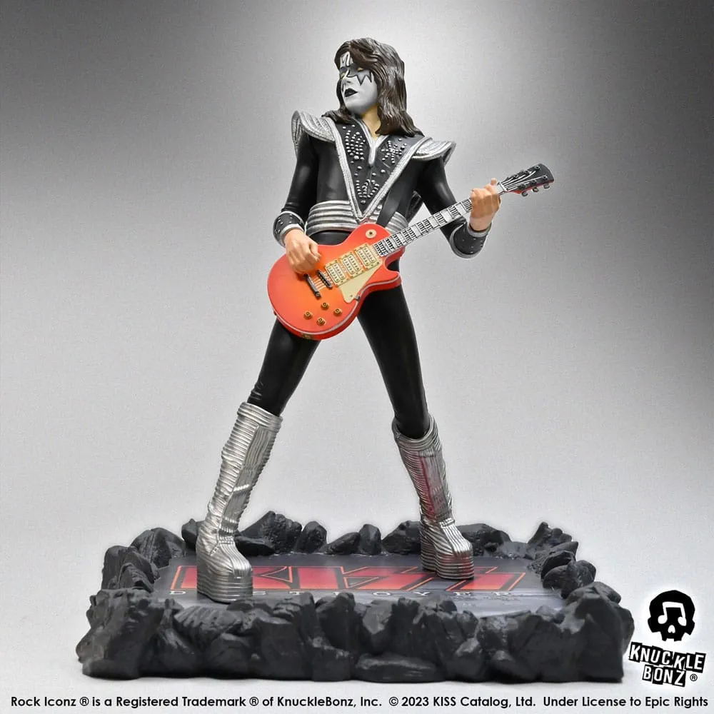 Kiss Rock Iconz Staty The Spaceman (Destroyer) 22 cm Collector's Club Pre Columbian