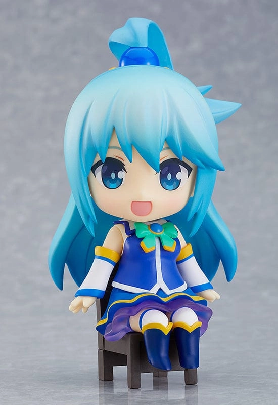 Gaming Statue Character Toy KONO SUBARASHII SEKAI NI SYUKUFUKU WO! LEGEND OF CRIMSON Nendoroid Swacchao! Aqua