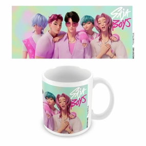 Fantasy Item KPop Demon Hunters Mug Saja Boys - H?gkvalitativ Keramisk Mugg