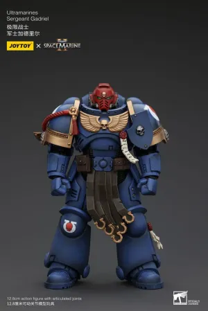 Language Development Aquarium Care Warhammer 40k Actionfigur 1/18 Ultramarines Sergeant Gadriel 13 cm