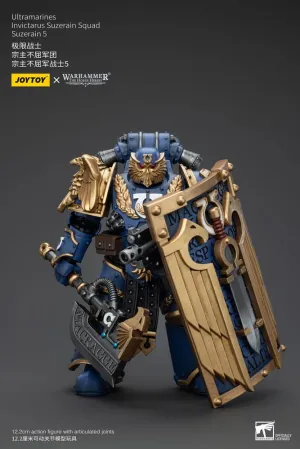 Safe materials Impact Leave Warhammer The Horus Heresy Action Figure 1/18 Ultramarines Invictarus Suzerain Squad