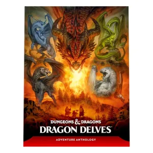 Dungeons & Dragons RPG Dragon Delves: En ?ventyrsantologi Digital Art