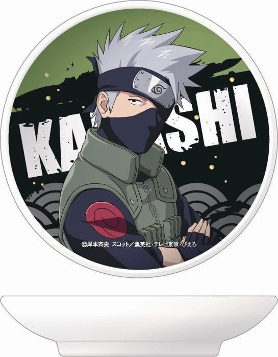 Little Picture Snowfall Magic Naruto Tallrik Kakashi Liten
