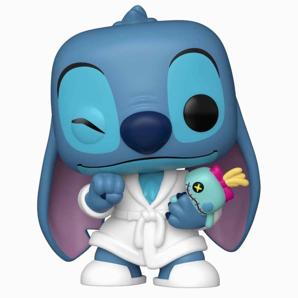 Pokemon Creature Lilo & Stitch POP! Figur Stitch i Morgonrock 9 cm