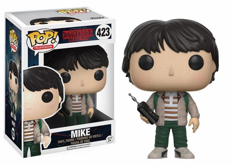 Landmark Replica Stranger Things POP! Vinylfigur Mike 9 cm