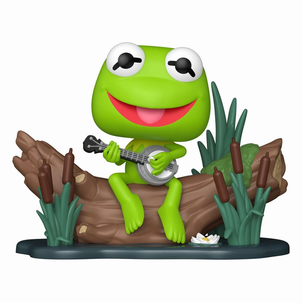 Variant Cover The Muppets POP! Deluxe Figur Kermit med Banjo 9 cm
