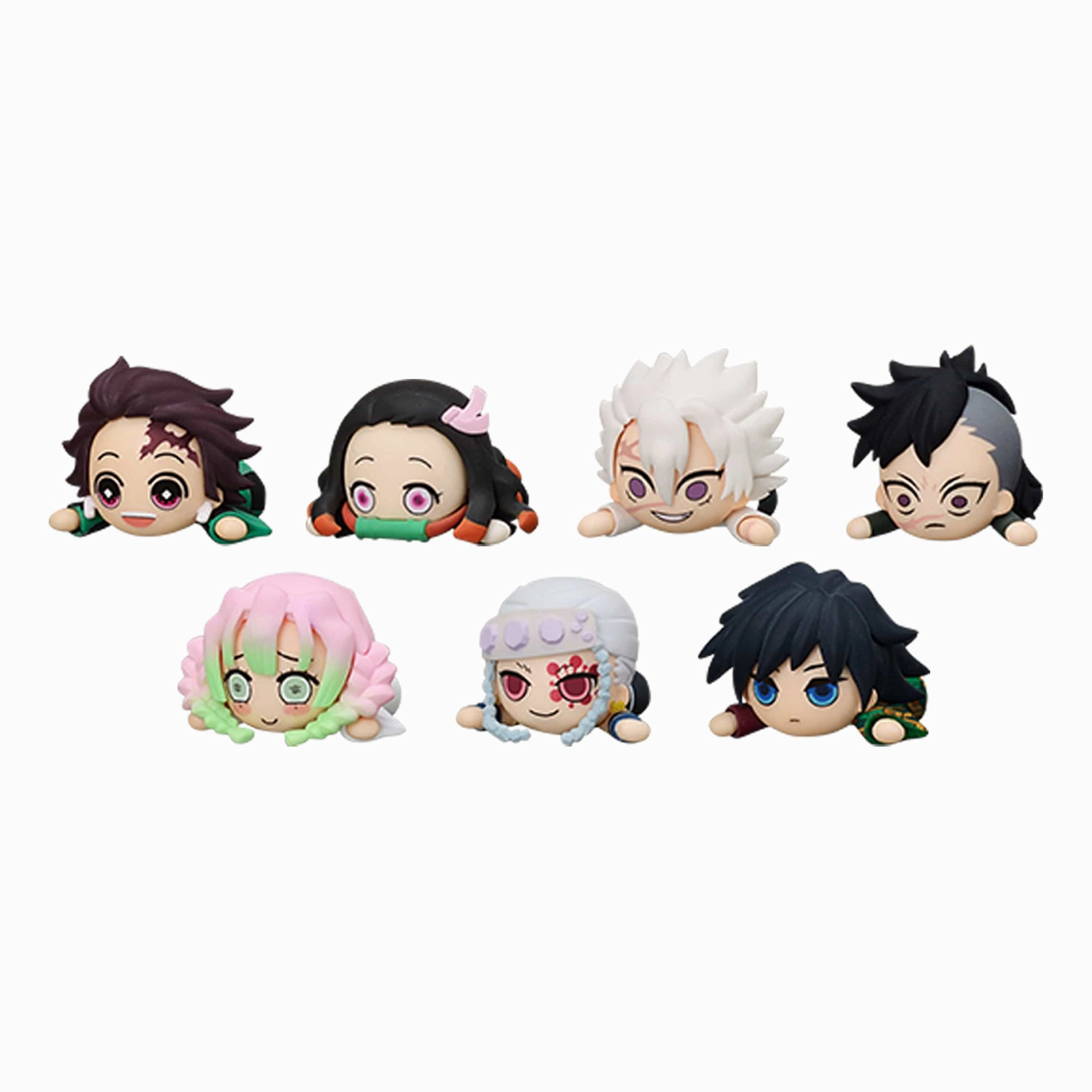 City Memento Demon Slayer Kimetsu no Yaiba Lay Down PUCHI FIGURE Vol 1 - SET