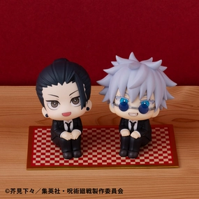 Year Round LOOK UP SERIES JUJUTSU KAISEN Satoru Gojo Suit ver?? Suguru Geto Suit ver set??with gift: Cushion??