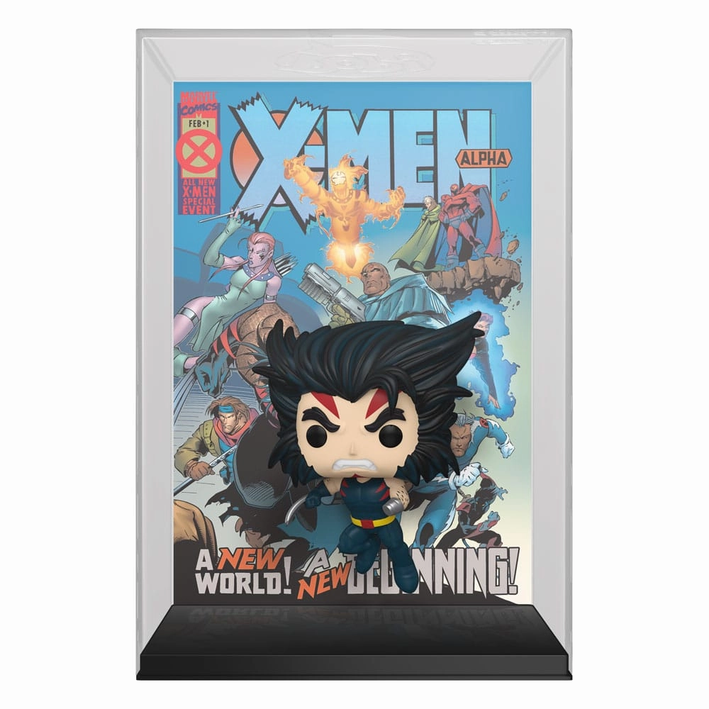 Marvel POP! Comic Cover Vinyl Figur X-Men: AoA 9 cm Seasonal Rotation Designer Display