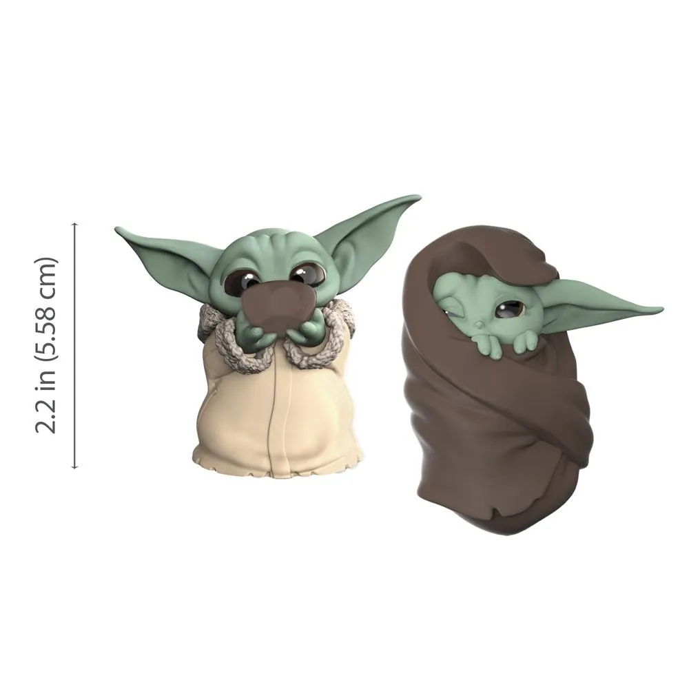 Robot Design Animal Crossing Star Wars Mandalorian Bel?ningssamling Figur 2-Pack: The Child Sipping Soup & Blanket-Wrapped