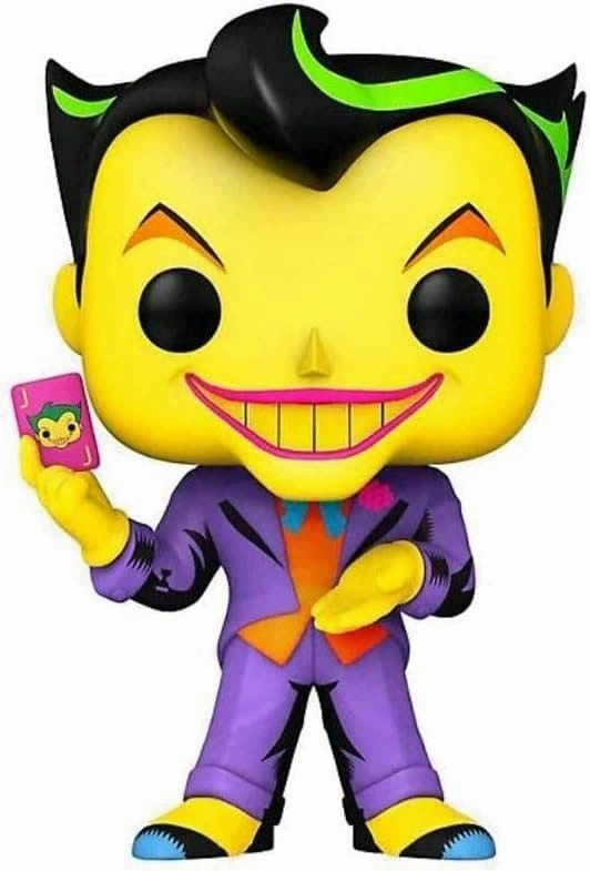 Vinyl Showcase Emerging Brand DC Comics POP! Heroes Vinyl Joker (Black Light) 9 cm