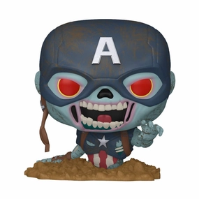 Marvel Zombies POP! Marvel Figur Captain America 9 cm Business gift Gaming Creation