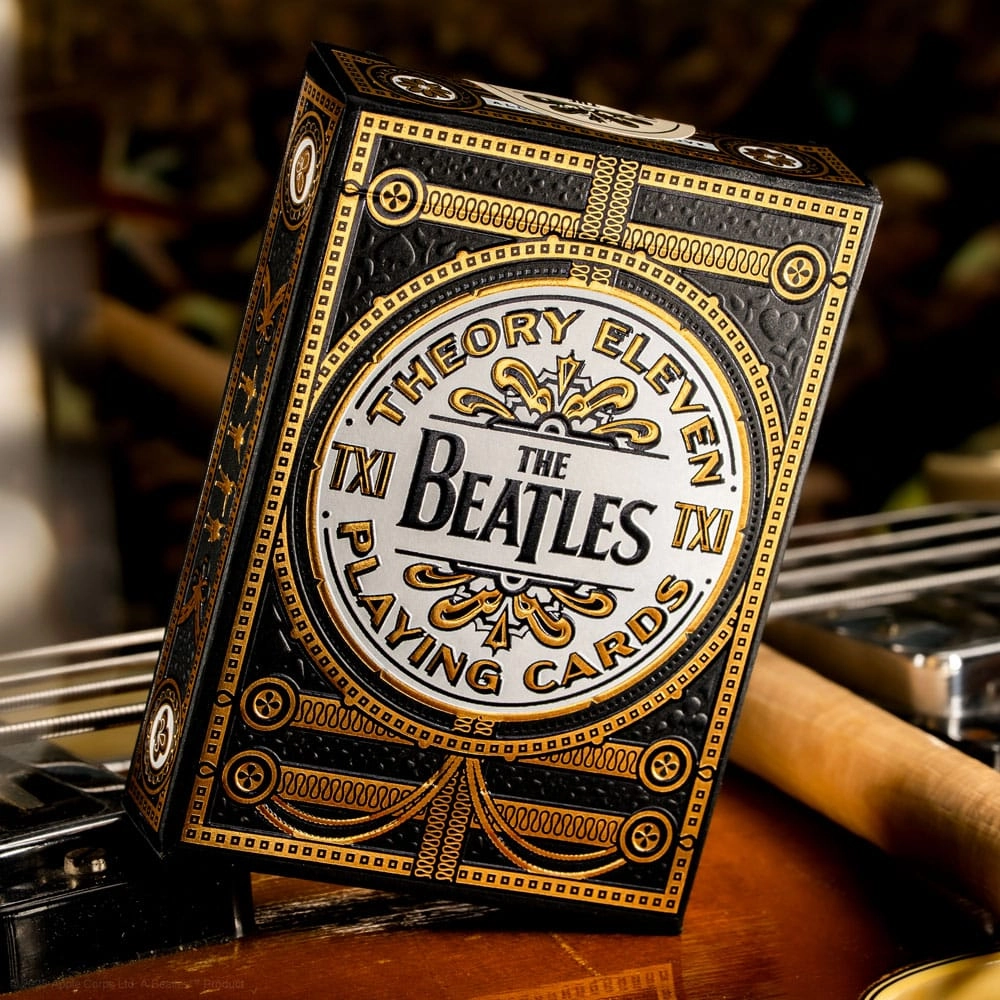 The Beatles Playing Cards Black Special Edition Christmas Ornament