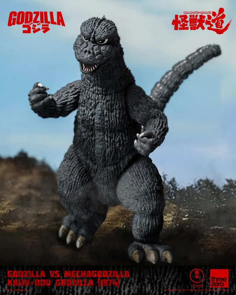 Godzilla vs. Mechagodzilla (1974) Action Figur Kaiju-Dou Godzilla (1974) 23 cm Animation Series Miniature Figure