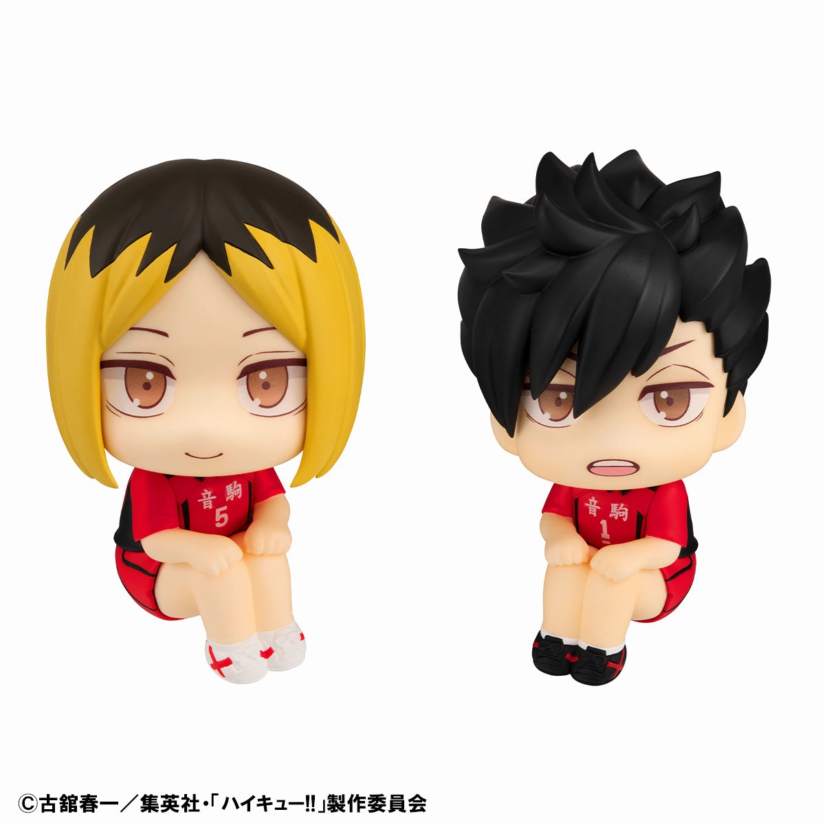 Miniature Item LOOK UP SERIES HAIKYU !! Kenma Kozume & Tetsuro Kuroo Uniform ver??with gift: Cushions??