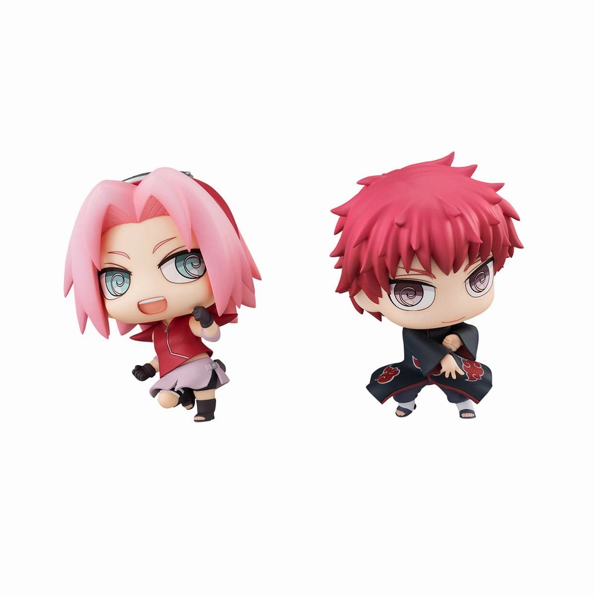 Naruto Shippuden ChimiMega Buddy Series Sakura Haruno VS Sasori Showdown Set Art Article Gift For Her