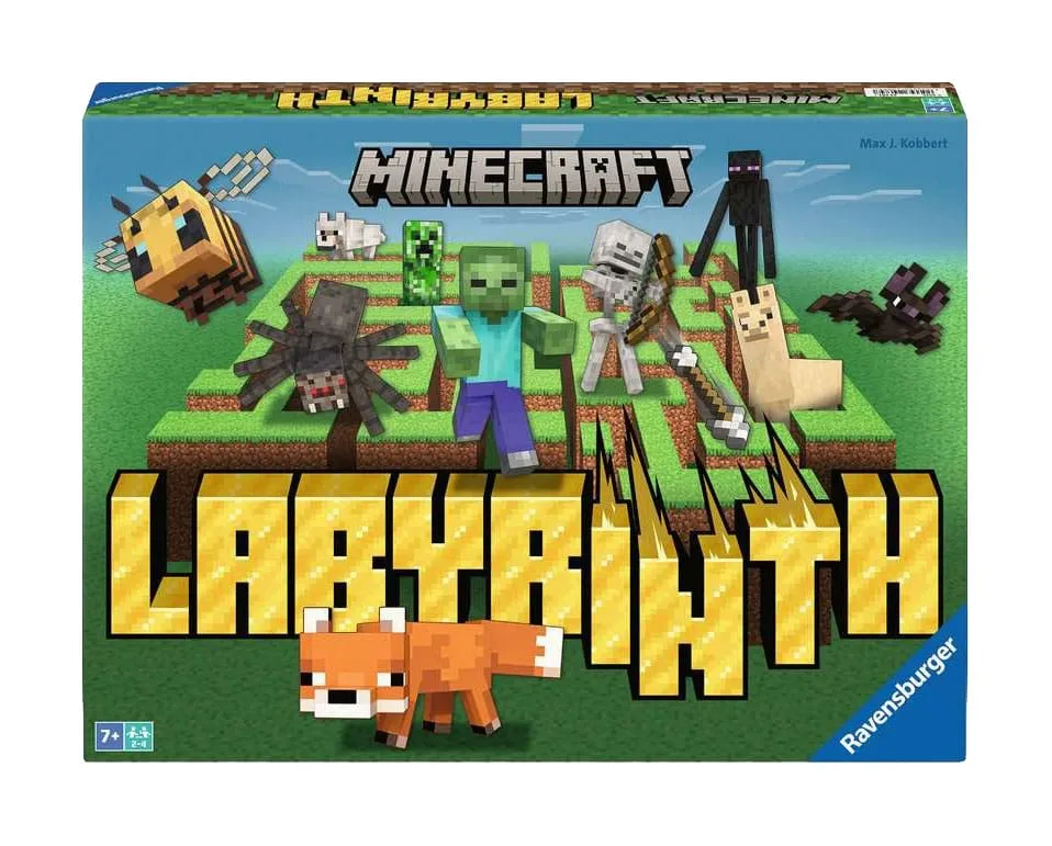 Chrome Plated Minecraft Br?dspel Labyrint - ?ventyr f?r hela familjen
