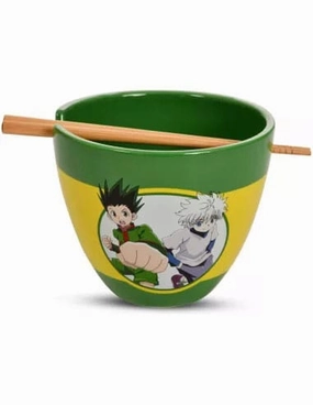 Mini Suitcase Hunter x Hunter Ramen Bowl med ?tpinne och Logotyp - 473 ml