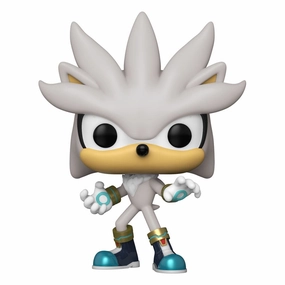 Poseable Figure Sonic the Hedgehog POP! Games Figur Sonic 30th - Silver the Hedgehog 9 cm