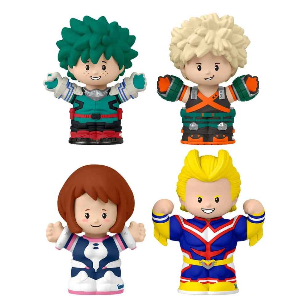 My Hero Academia Fisher-Price Little People Mini Figurer 4-Pack People's Choice Cowboy Sculpture