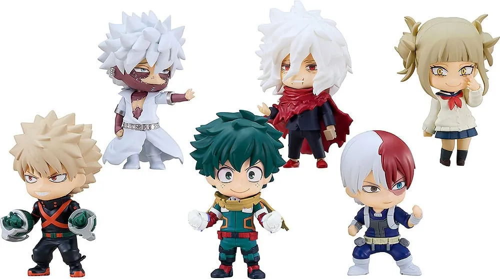 My Hero Academia Nendoroid Surprise Minifigurer 7 cm ?C Hj?ltar vs Skurkar (6) Anniversary Present