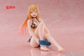 Seasonal Rotation My Dress-Up Darling Desktop Cute Figure Marin Kitagawa (Measured Swimsuit Ver)
