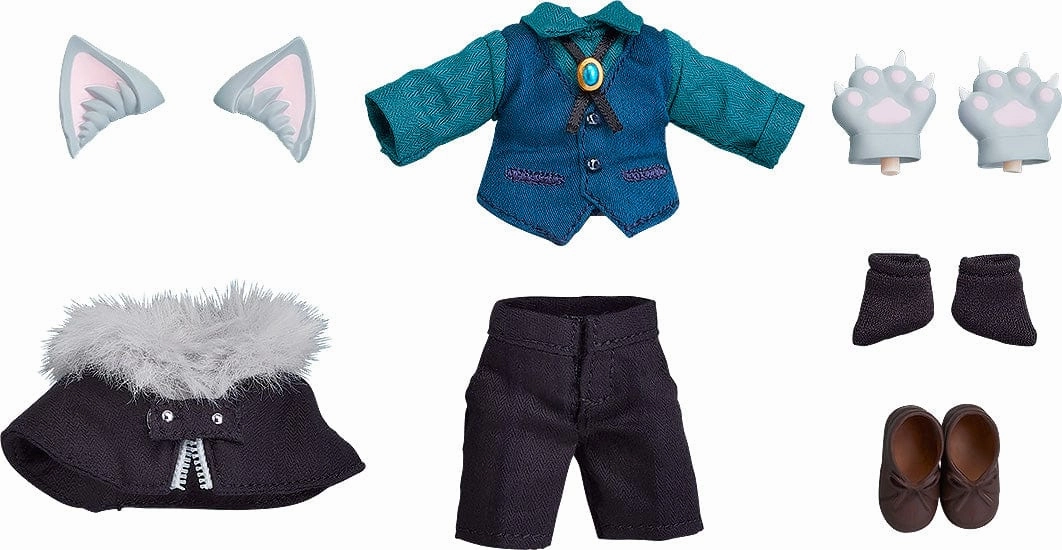 Nendoroid Doll Outfit Set Wolf Study room Educational Toy