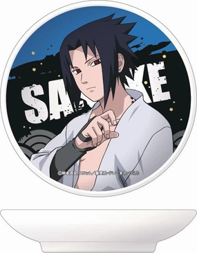 Naruto Plate Sasuke Small ?C Officiell Keramik Tallrik Ruling Designer Lifelike Expression