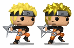 Naruto POP! Animation Vinyl Figur Naruto (Shrkn) 9 cm Assortment Tragic Hero Dynamic Stance