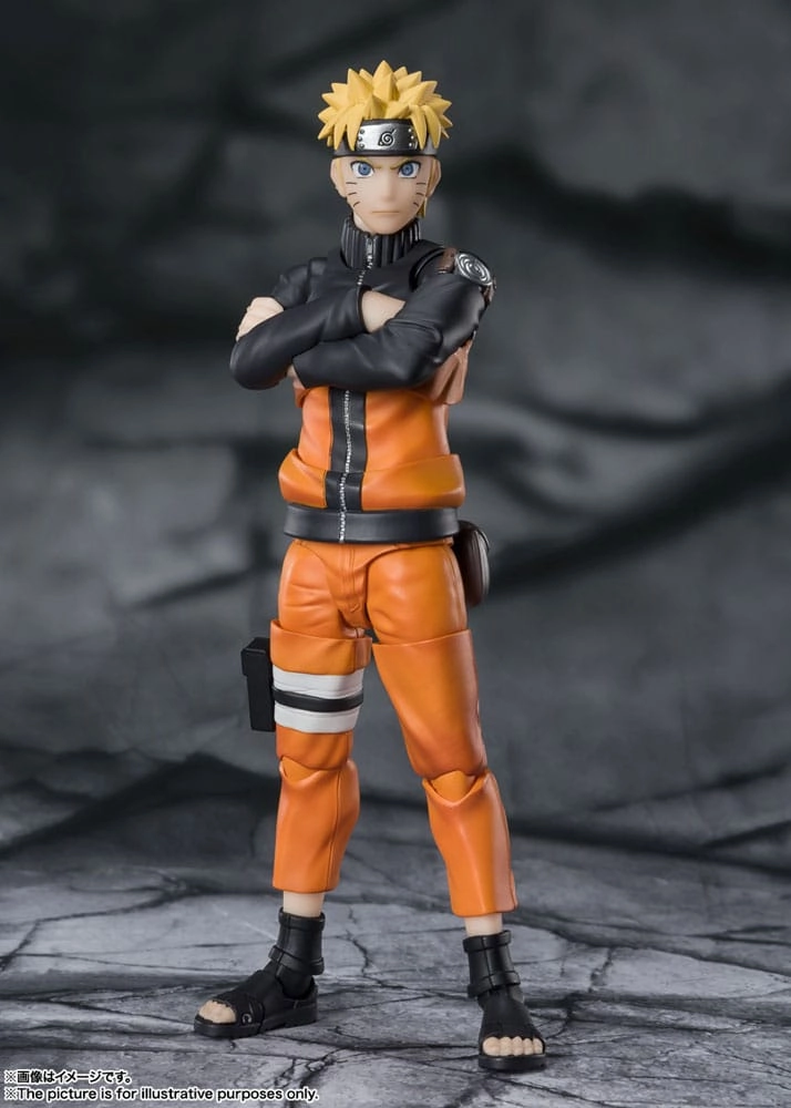 Naruto S.H.Figuarts Action Figur Naruto Uzomaki The Jinchuriki - 15 cm Segment Leader Little Entertainer