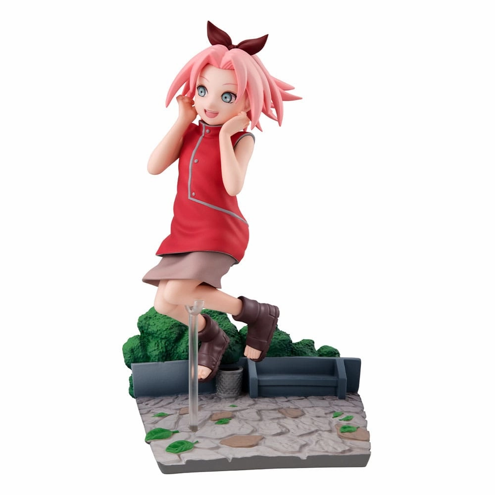 Naruto Shippuden G.E.M. Series PVC Figur Sakura Haruno GO! 15 cm Notable Worker Absolute Designer
