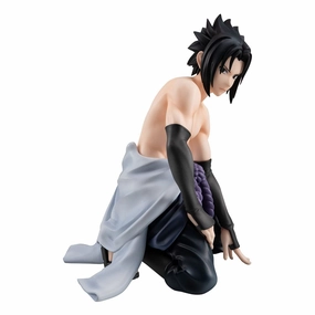 Little Outline Naruto Shippuden G.E.M. Series PVC Figur Sasuke Palm Size 12 cm