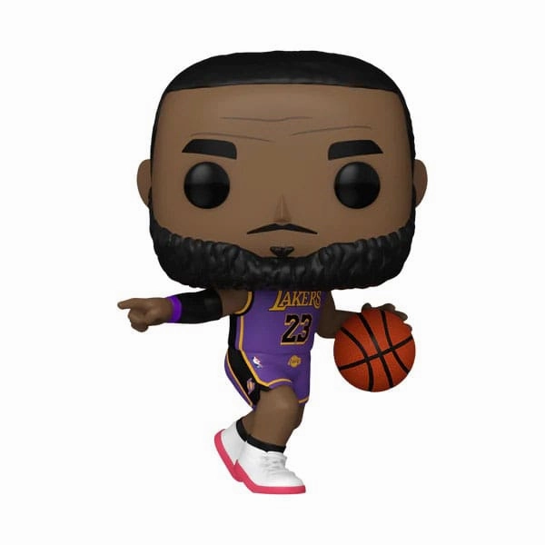 NBA Legends POP! Sports Figur Lakers - LeBron James 9 cm Plastic Statue Felt Toy