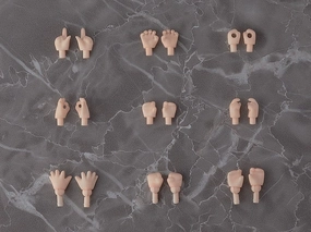 Nendoroid Doll Hand Parts Set ( Cream ) ( re-run ) Sculpture Reproduction PVC Showcase