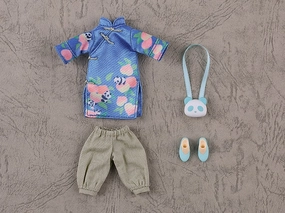 Anime Merchandise Nendoroid Doll Outfit Set : Long Length Chinese Outfit ( Panda )