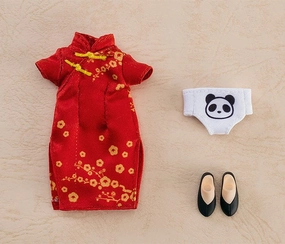 Nendoroid Doll Outfit Set Chinese Dress (Red) Cute Figure