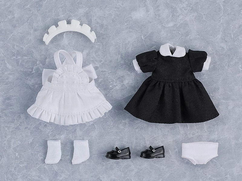 Tourist Memorabilia Science fiction Nendoroid Doll Work Outfit Set : Maid Outfit Mini (Black)