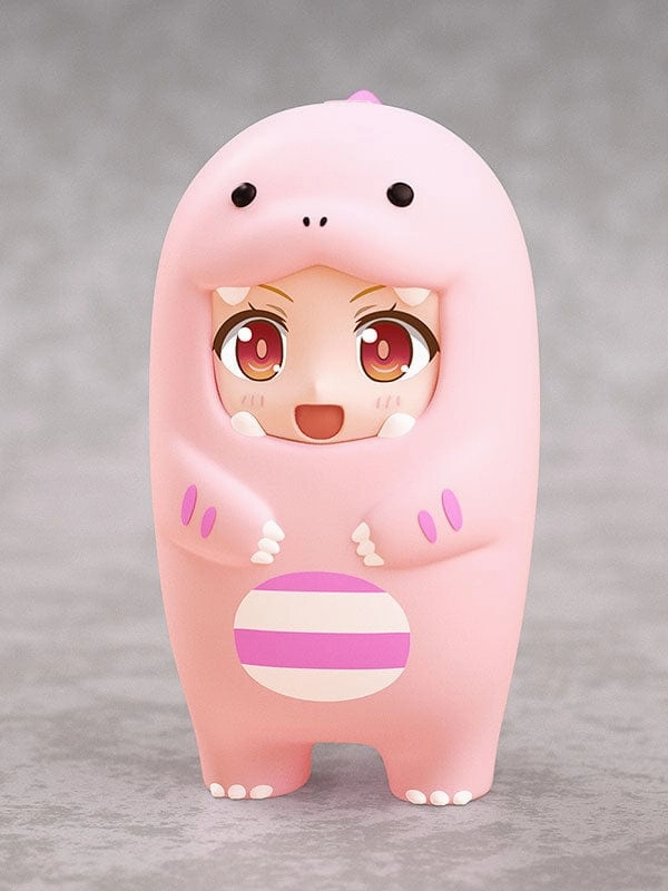 Collectible Article Bohemian style Nendoroid More Face Parts Case ( Pink Dinosaur )