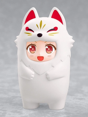 Nendoroid More Kigurumi Face Parts Case ( White Kitsune ) Creative Outlet