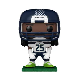 NFL: Legends POP! Sports Figur Legends - Richard Sherman (Seahawks) 9 cm Vinyl Art Blue Ribbon