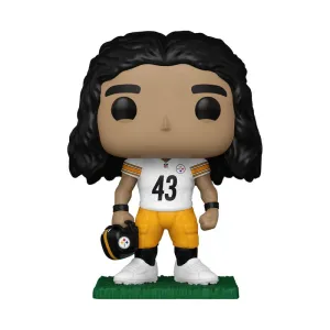 NFL: Legends POP! Sports Figur Legends- Troy Polamalu (Steelers) 9 cm Landmark Replica Fast shipping