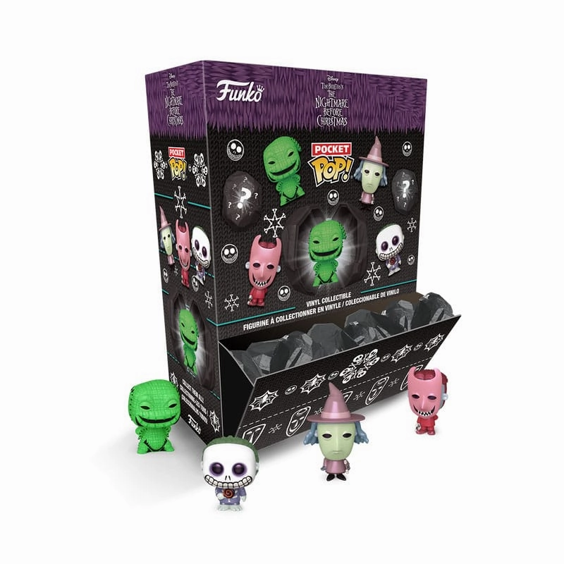 Nightmare Before Christmas Pocket POP! Figur Coal 4 cm Display (12) Gender Neutral