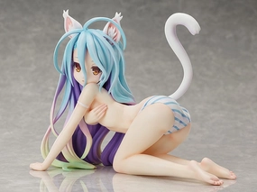 No Game No Life B-style Shiro: Cat Ver. 1/4 Scale Figure Decorative Model