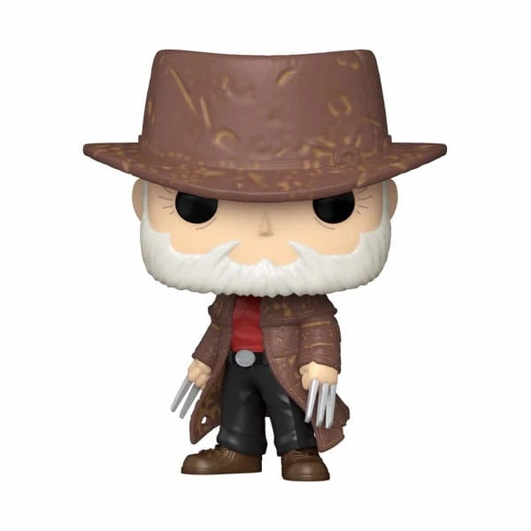 Funko POP! Marvel Vinylfigur Wolverine 50-?rs Jubileum - Ultimate Old Man Logan 9 cm Gaming Hobby