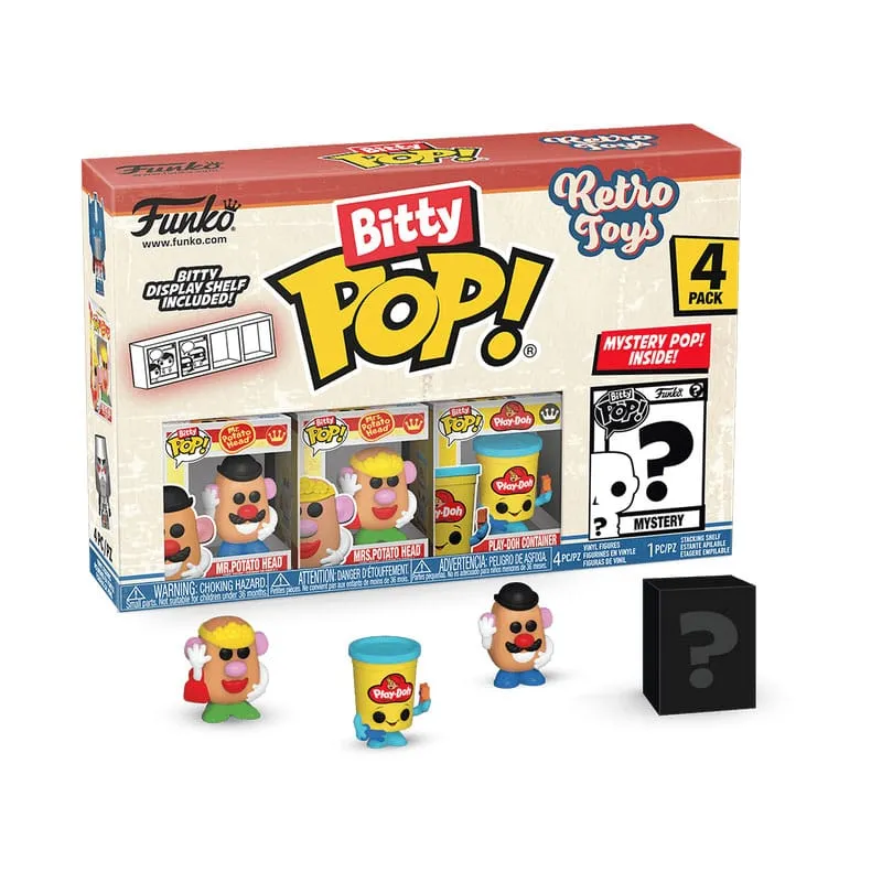 Retro Toys Bitty POP! Vinyl Figur 4-Pack Mr. Potato Head Licensed Product Gaming Art
