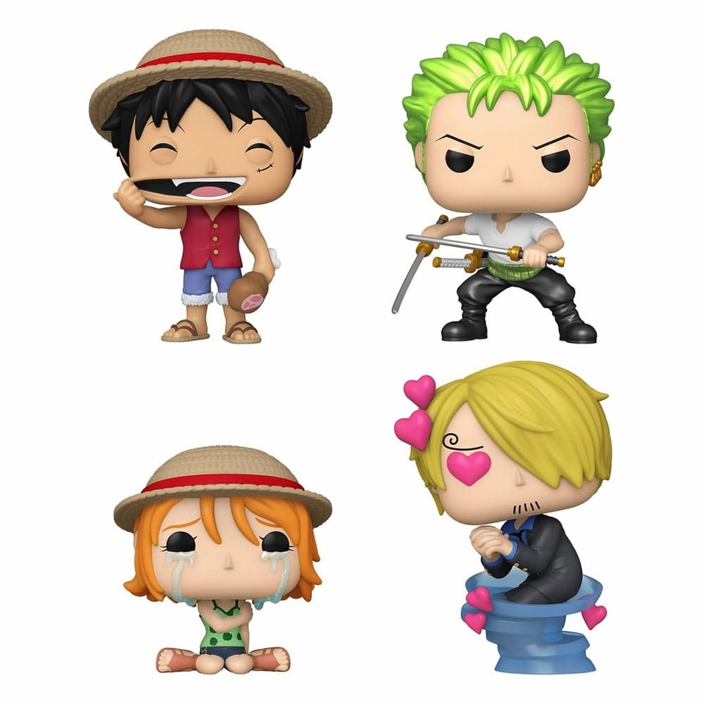 Maximalist Art Book Character One Piece POP! Animation Figur 4-Pack Refresh 4PK (EMEA) 9 cm