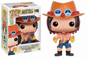 One Piece POP Television Figur Portgas D. Ace 9 cm Unisex Design Chibi Piece