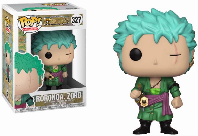 One Piece POP! Vinyl Figur Zoro 9 cm Fantasy Warrior