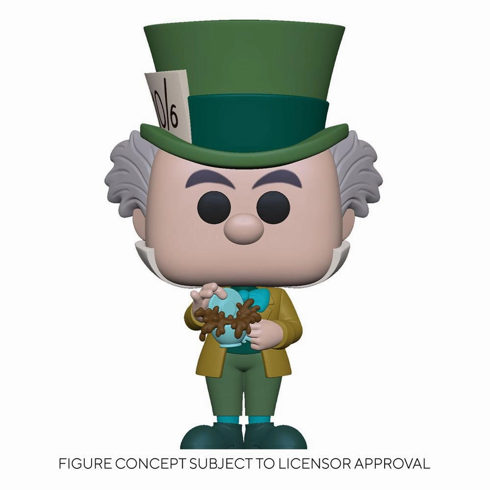 Alice in Wonderland POP! Disney Vinyl Figur Mad Hatter 9 cm Fantasy Elf Editor's Choice